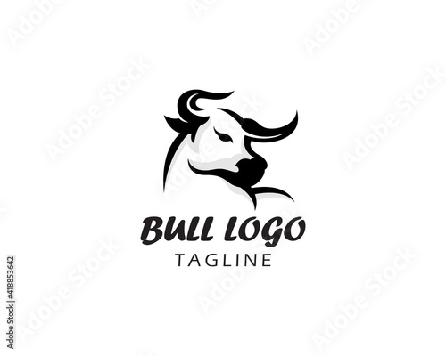 head bull logo bull logo simple bull logo animal logo