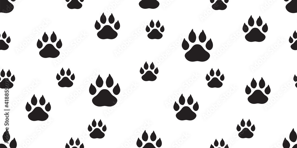 dog paw seamless pattern footprint bear vector cat french bulldog cartoon isolated tile background repeat wallpaper scarf doodle illustration design dog paw seamless pattern footprint bear vector cat french bulldog cartoon isolated tile background repeat wallpaper scarf doodle illustration design