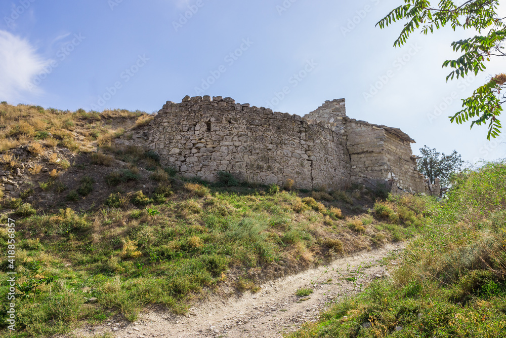 Saint Thomas tower of the Genoese fortress in Feodosia, Crimea, XIV century. Saint Thomas tower of the Genoese fortress in Feodosia, Crimea, XIV century.