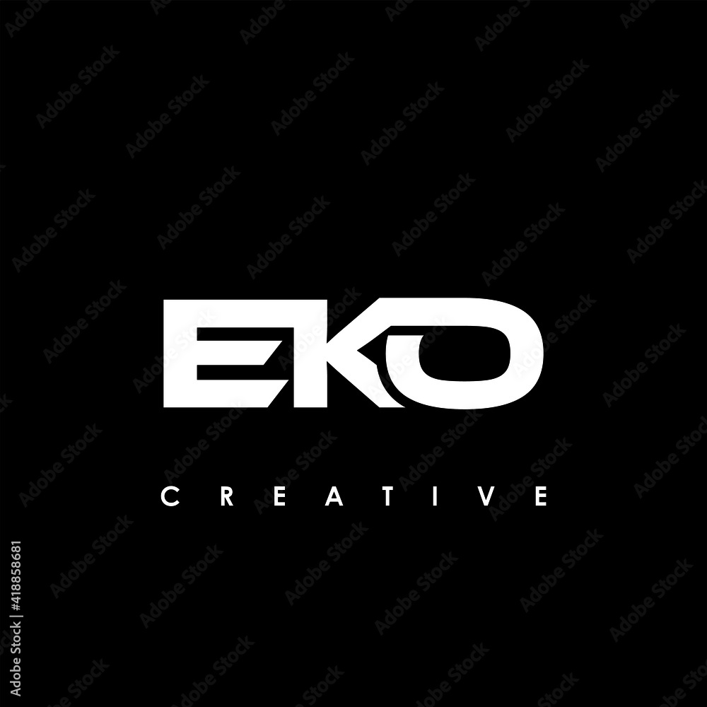EKO Letter Initial Logo Design Template Vector Illustration EKO Letter Initial Logo Design Template Vector Illustration