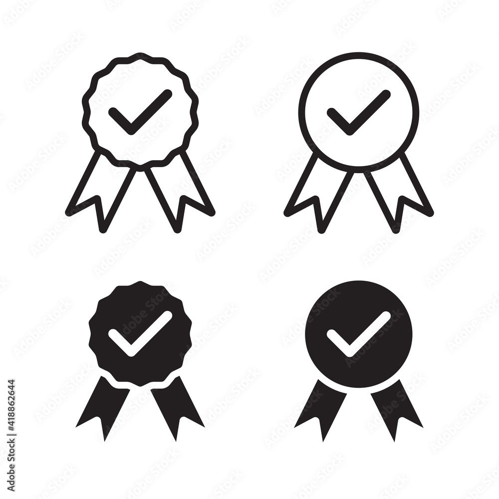 Quality icon. Quality guarantee symbol Quality icon. Quality guarantee symbol
