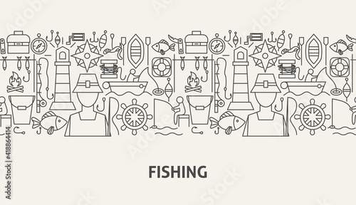 Fishing Banner Concept