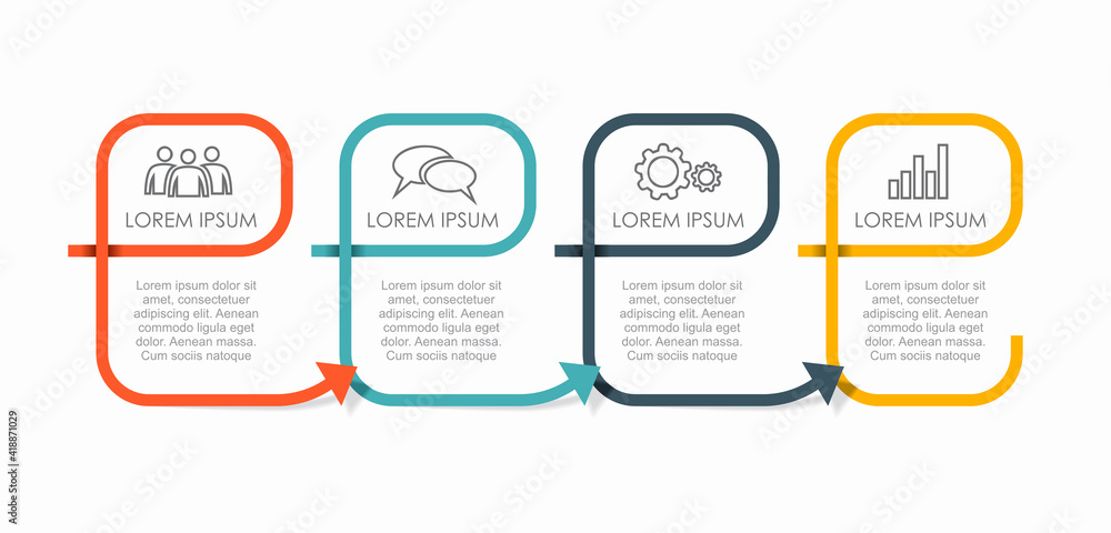 Infographic design template with place for your data. Vector illustration. Infographic design template with place for your data. Vector illustration.