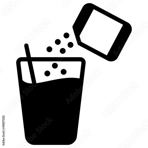 
A soluble powder bag, premium download vector

