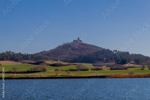 Hike around the Drei Gleichen in the springtime Thuringian Basin - Drei Gleichen/Germany photo