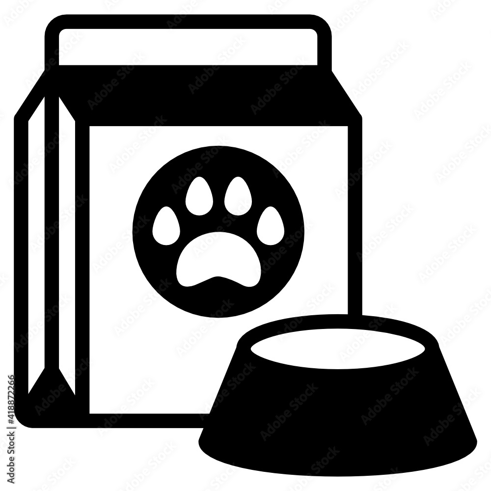 dog food in glyph design icon, editable vector
dog food in glyph design icon, editable vector