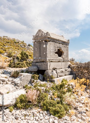 Sidyma Ancient City in Turkey photo