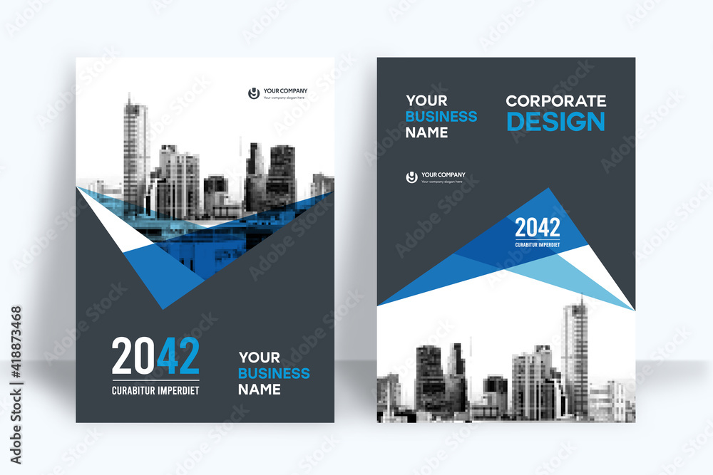 City Background Business Book Cover Design Template City Background Business Book Cover Design Template