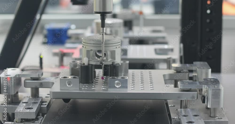 Touch Probe Machine Equipment Measuring Piston Car Parts Production Touch Probe Machine Equipment Measuring Piston Car Parts Production