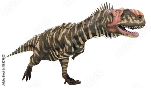 Dinosaurier Rajasaurus  Freisteller