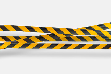 police caution line area, do not cross, security warning black and yellow tabe