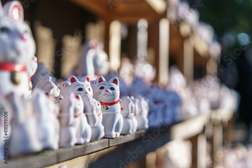 豪徳寺のまねきねこ