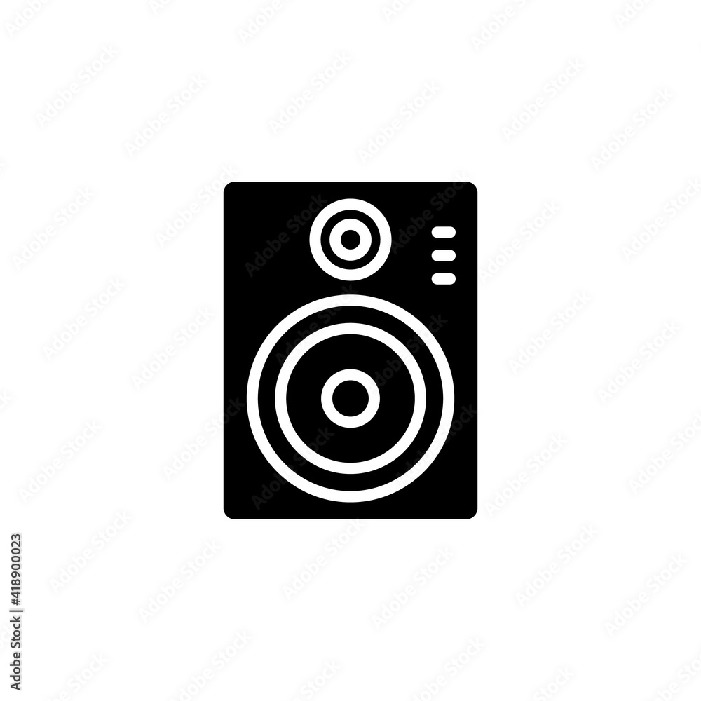 Speaker icon in vector. Logotype