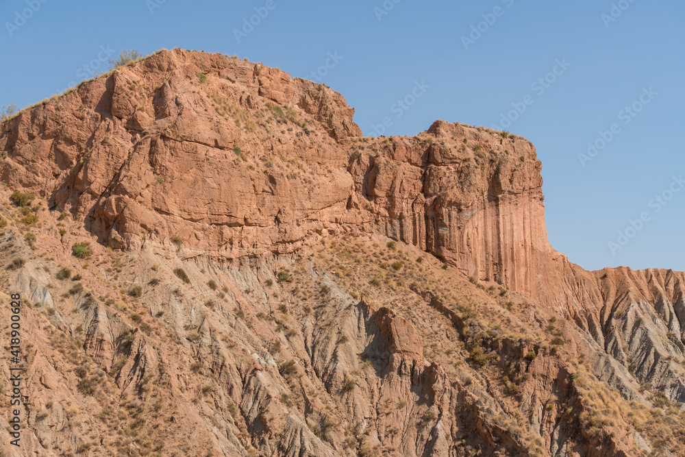 Fototapeta premium mountainous and eroded landscape in southern Spain