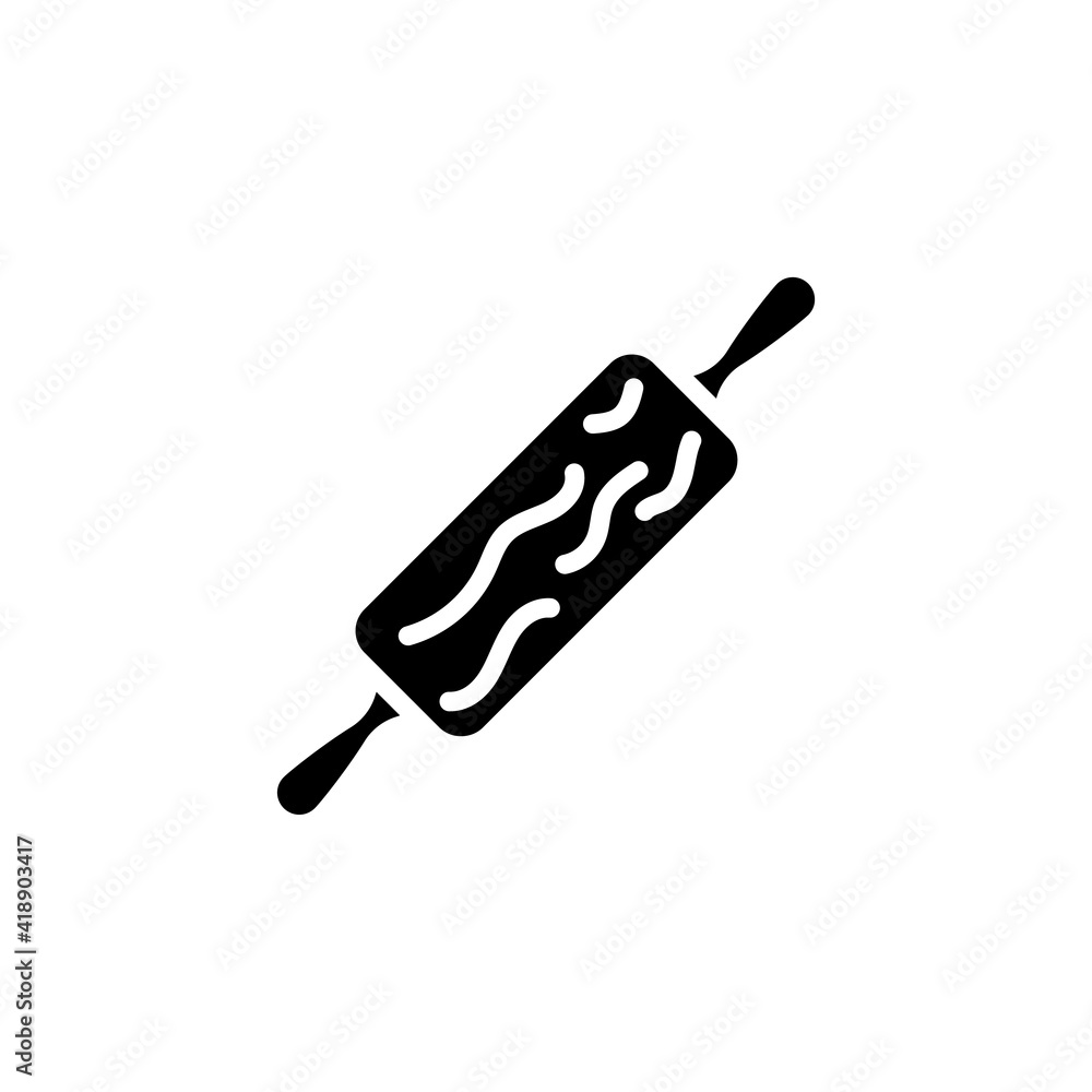 Obraz premium Rolling Pin icon in vector. Logotype