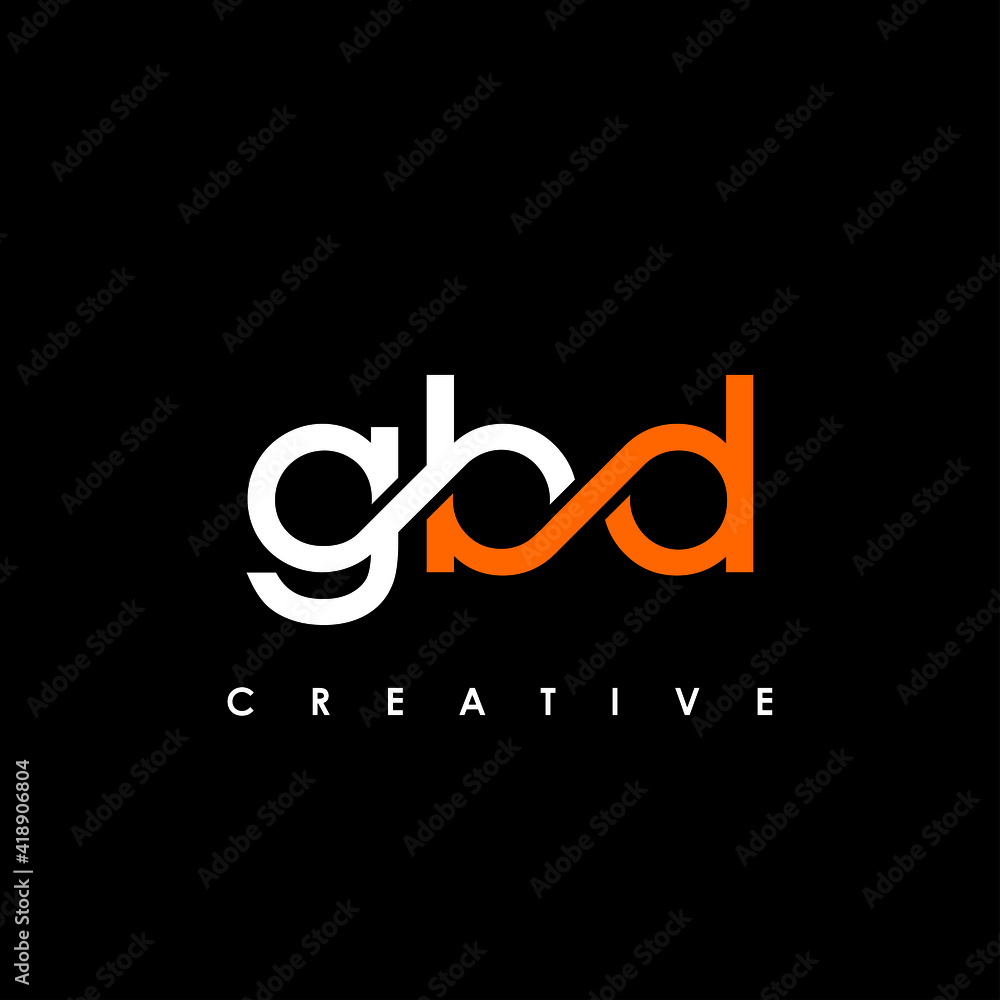 GBD Letter Initial Logo Design Template Vector Illustration GBD Letter Initial Logo Design Template Vector Illustration