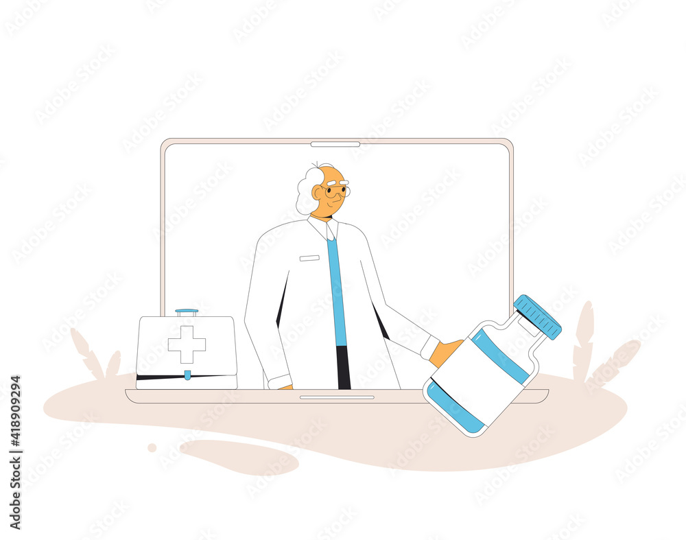 Online medical consultation. Telemedicine. Doctor distant advise. Health care by internet. Healthcare services. Online medical consultation. Telemedicine. Doctor distant advise. Health care by internet. Healthcare services.