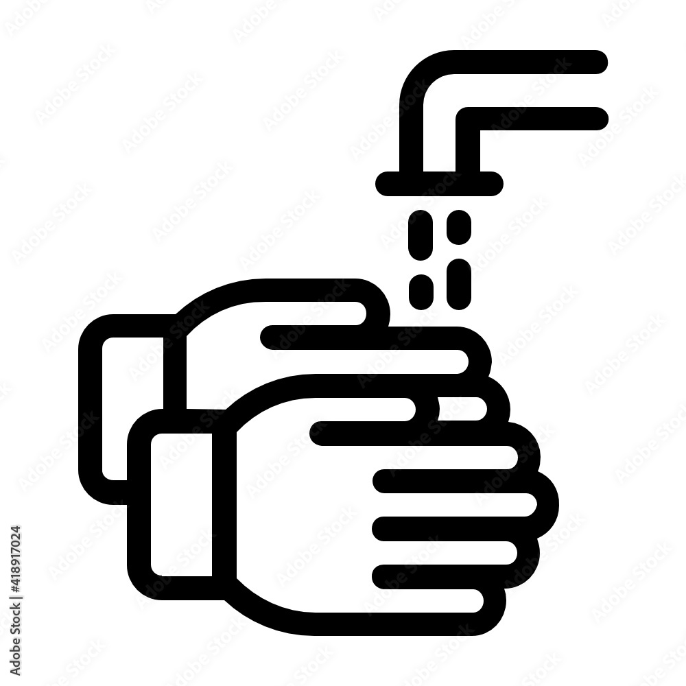Wash hands to prevent from covid19 infection, Global pandemic prevention vector icon Wash hands to prevent from covid19 infection, Global pandemic prevention vector icon