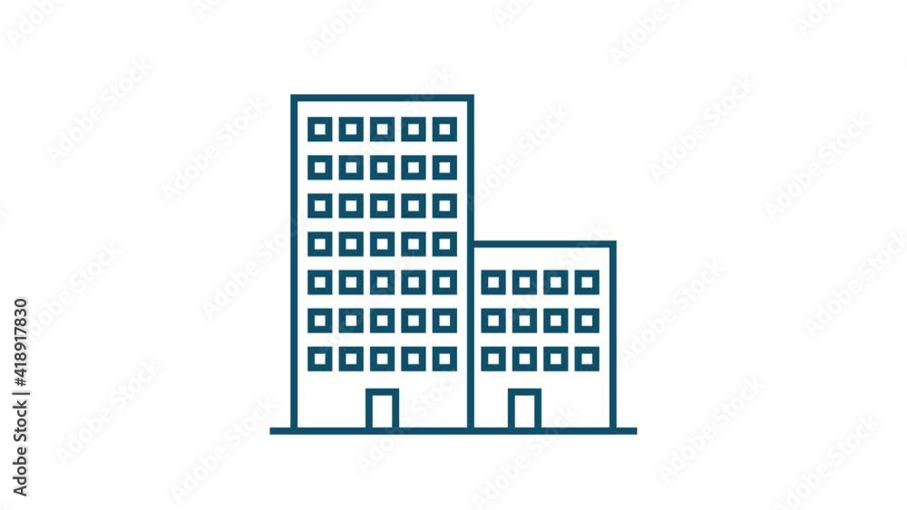 Outline web icons set. Construction and home repair tools, building. Work safety. Motion graphics. Outline web icons set. Construction and home repair tools, building. Work safety. Motion graphics.