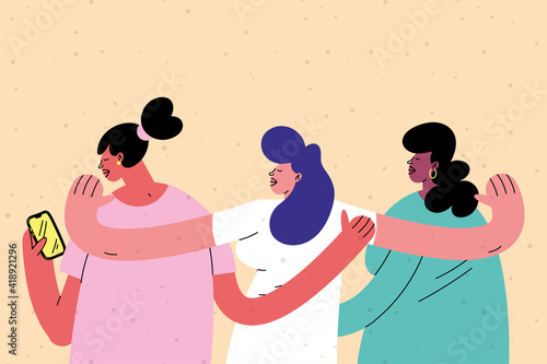 interracial women friends