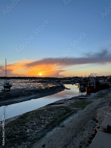 Leigh on sea sunset © Damian