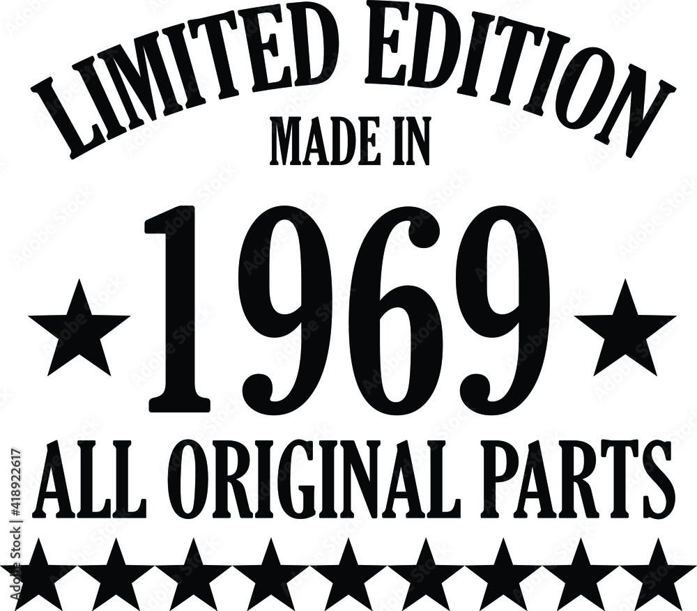 limited edition 1969