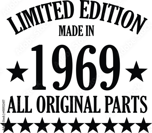 limited edition 1969