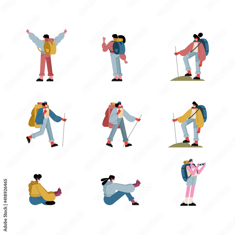 group of nine travelers wearing masks new normality group of nine travelers wearing masks new normality