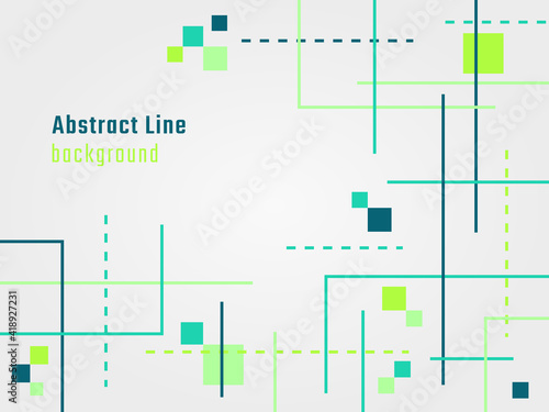 Abstract Line Background Design Concept