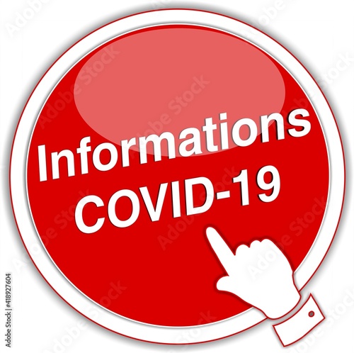 bouton informations COVID-19