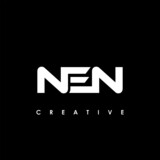NEN Letter Initial Logo Design Template Vector Illustration