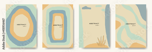 Modern abstract background.minimal trendy style. various shapes set up design templates good for background postcards poster wallpaper brochure invitation social media and other.vector illustration