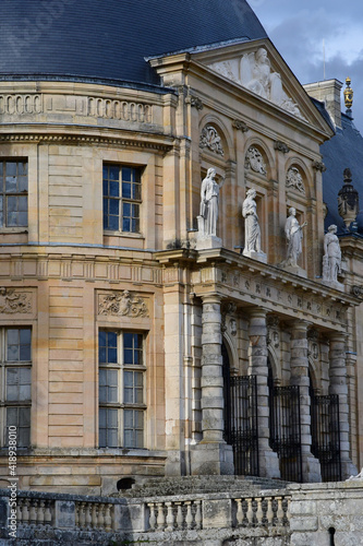 Vaux le Vicomte, France - august 23 2020 : the historical castle photo