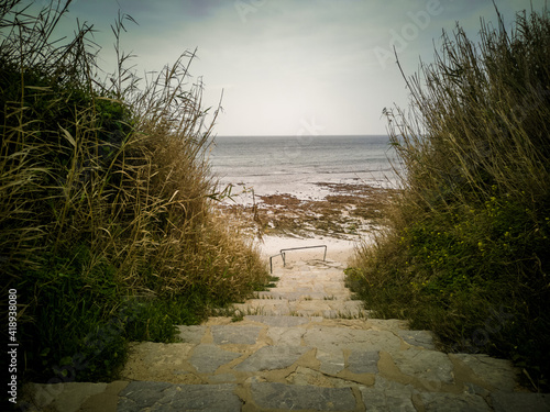 stairs to the beach