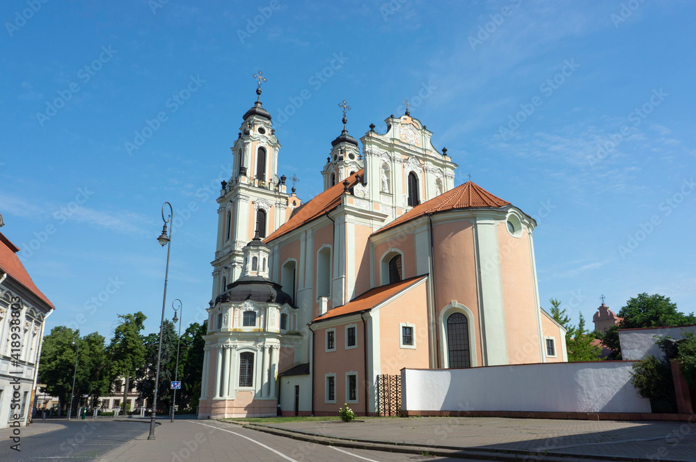 St. Catherine's Church is a Roman Catholic church, the main building of the complex ensemble of the Benedictine monastery, one of the most beautiful churches in Vilnius
