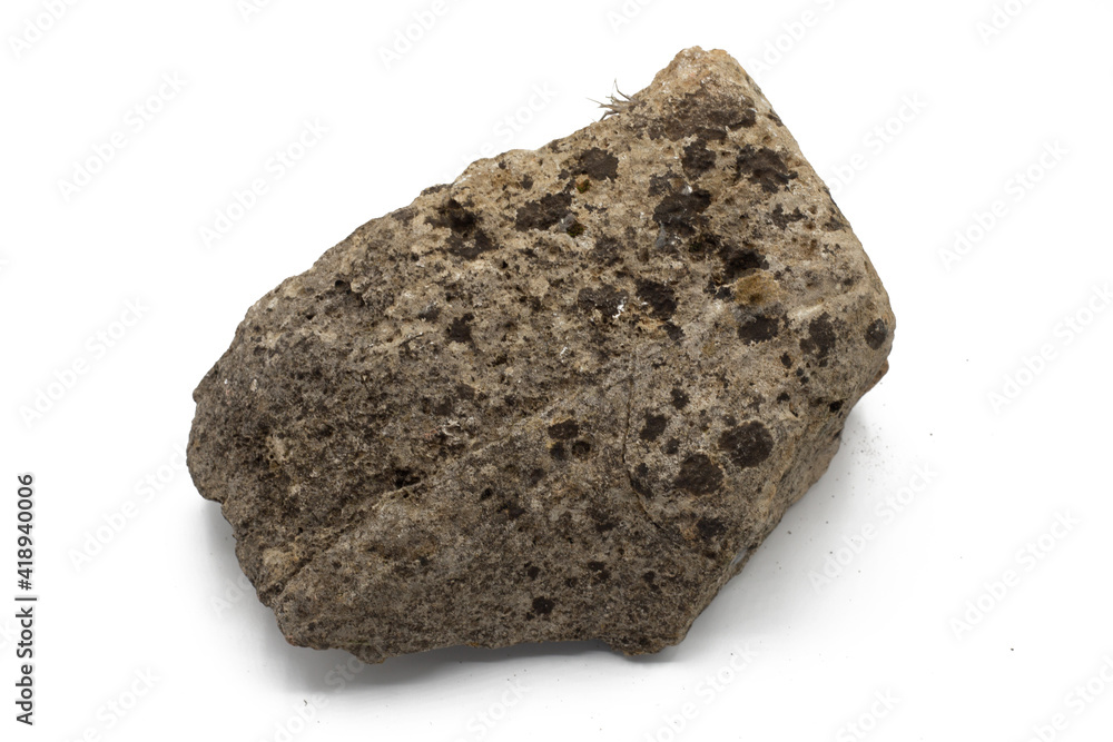 Big grey stone with dry lichen and moss isolated on white background. Soft shadows. Horizontal shot. Clipping path, graphic resources for projects and nature concept. Big grey stone with dry lichen and moss isolated on white background. Soft shadows. Horizontal shot. Clipping path, graphic resources for projects and nature concept.