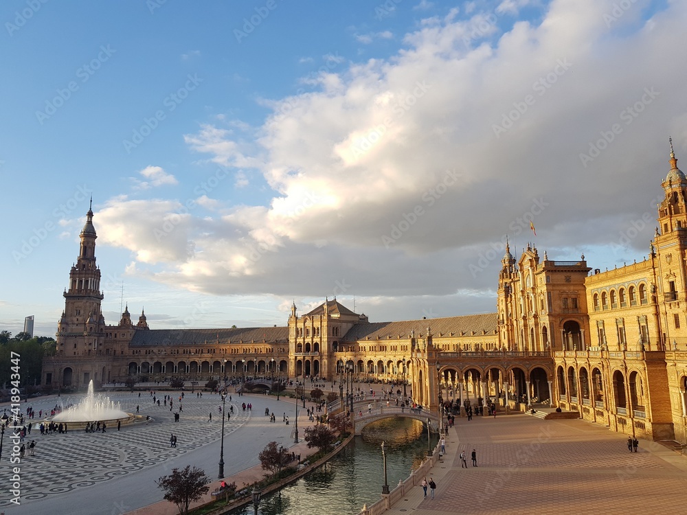 Fototapeta premium Spain Square