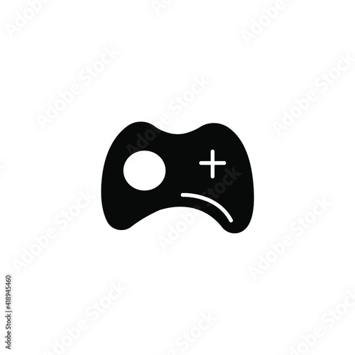 joystick game controller icon or logo isolated sign symbol vector illustration