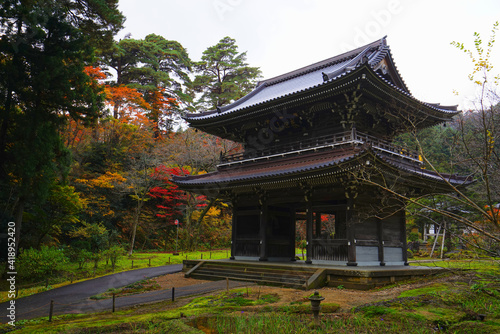 Rinsenji Temple, Joetsu City, Niigata Pref., Japan photo