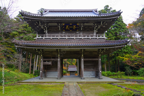 Rinsenji Temple, Joetsu City, Niigata Pref., Japan photo