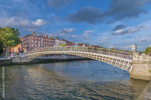 Photography Ha'penny Bridge, Dublin, Ireland