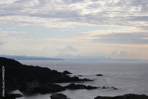 Shimane prefecture in winter, the sea