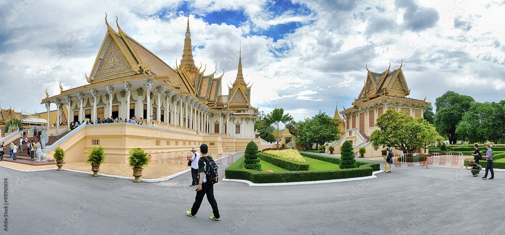 Obraz premium Royal Palace in Phnom Penh Cambodia