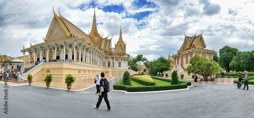 Royal Palace in Phnom Penh Cambodia