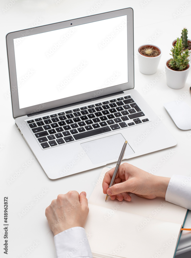 Fototapeta premium Home work or home education concept