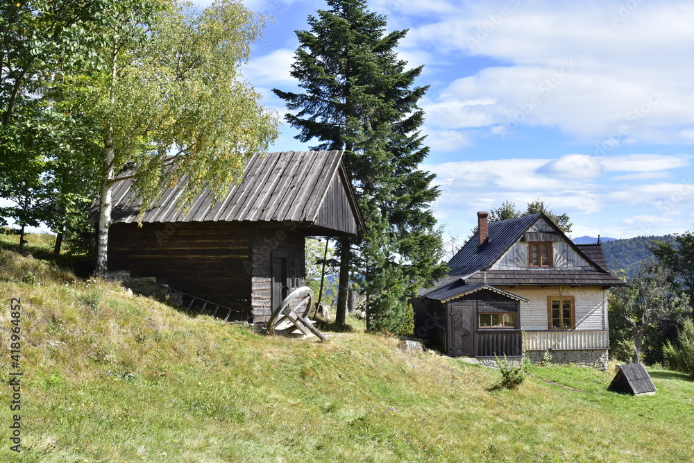 Skansen na Studzionkach w Ochotnicy Górnej Skansen na Studzionkach w Ochotnicy Górnej