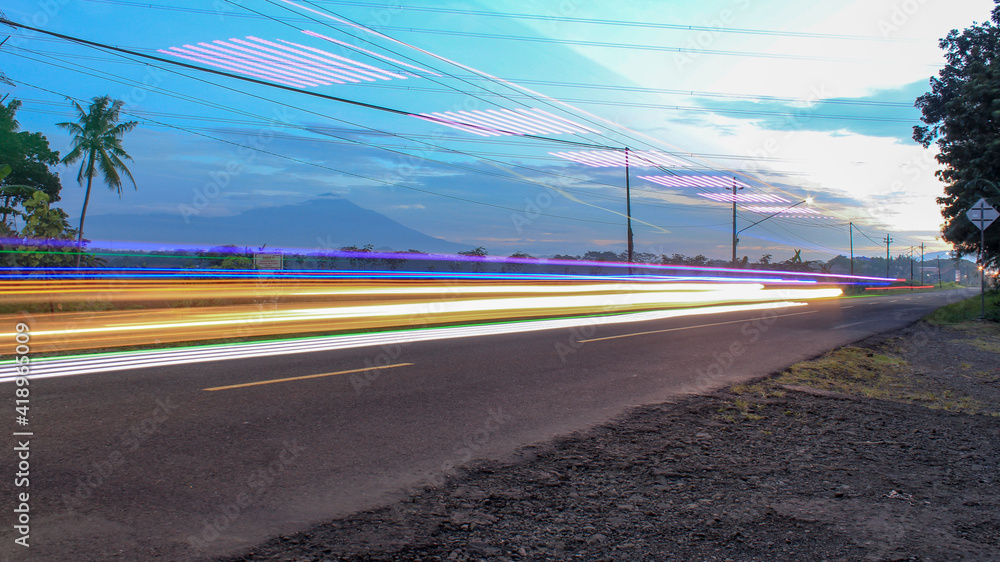 Fototapeta premium driving on the highway