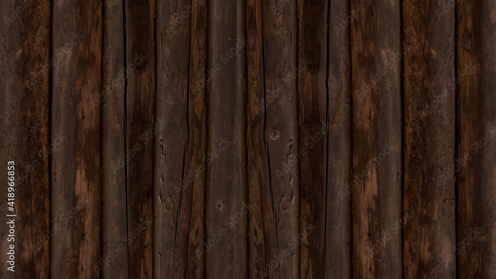 old brown rustic dark wooden boards texture - wood timber background