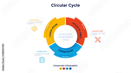 Modern Infographic Vector Template