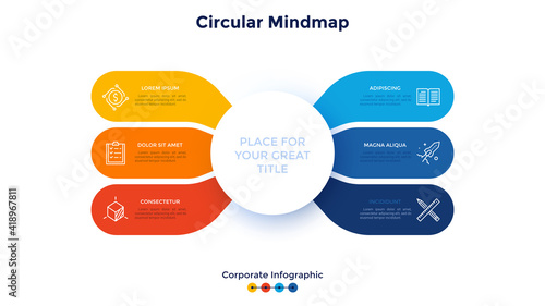 Modern Infographic Vector Template